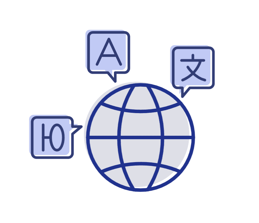 Sprachen auf vernetzter Welt
